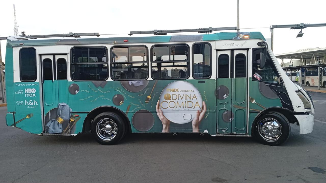 Publicidad en autobús urbano
